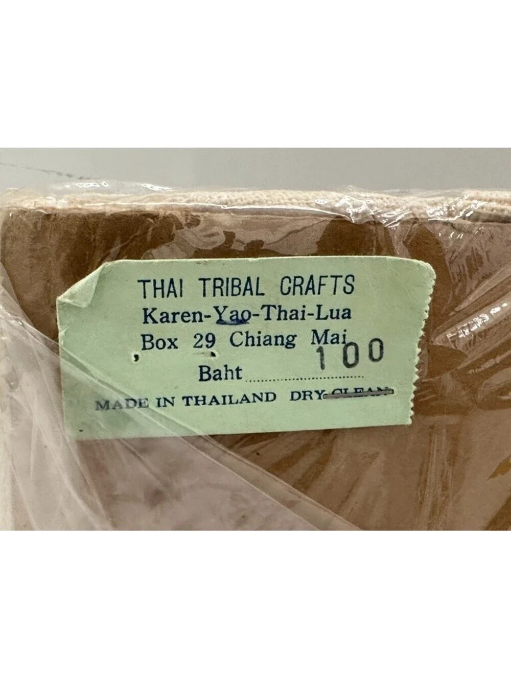 18 Vintage Thai Tribal Crafts Karen Yao Thai Lua Napkins Hemp? Geometric Stitch